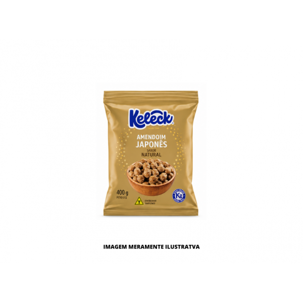 AMENDOIM - KELECK - 400g JAPONES